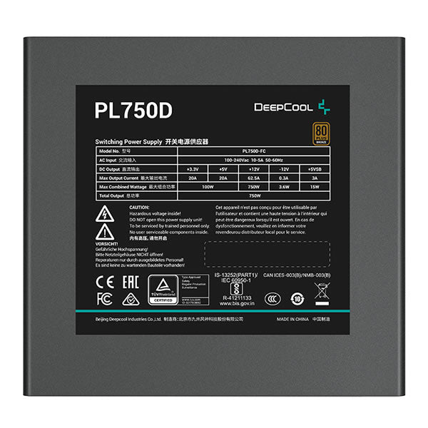 Deepcool PL750D Native ATX3.0 Direct PSU