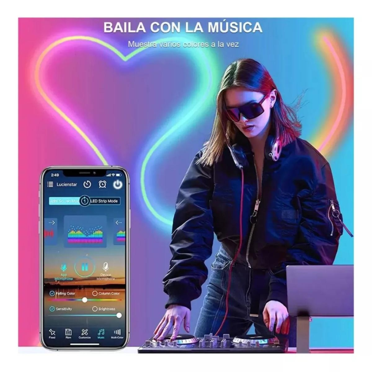 LED Neon RGB Magic RGB-IC 5m (Mobile App)