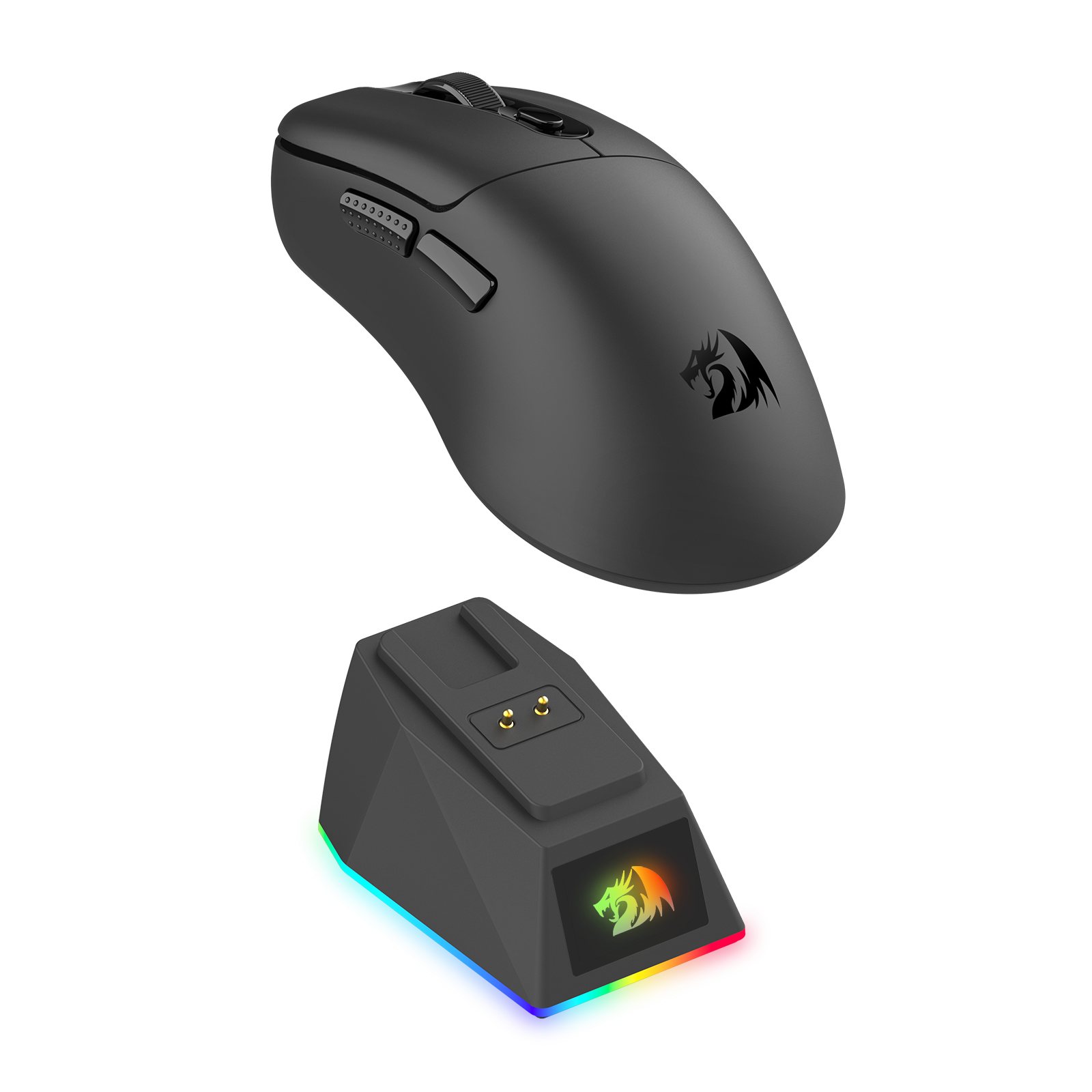 REDRAGON EBONY STANDARD M998-STD-1K 24000 DPI WIRELESS BLACK GAMING MOUSE