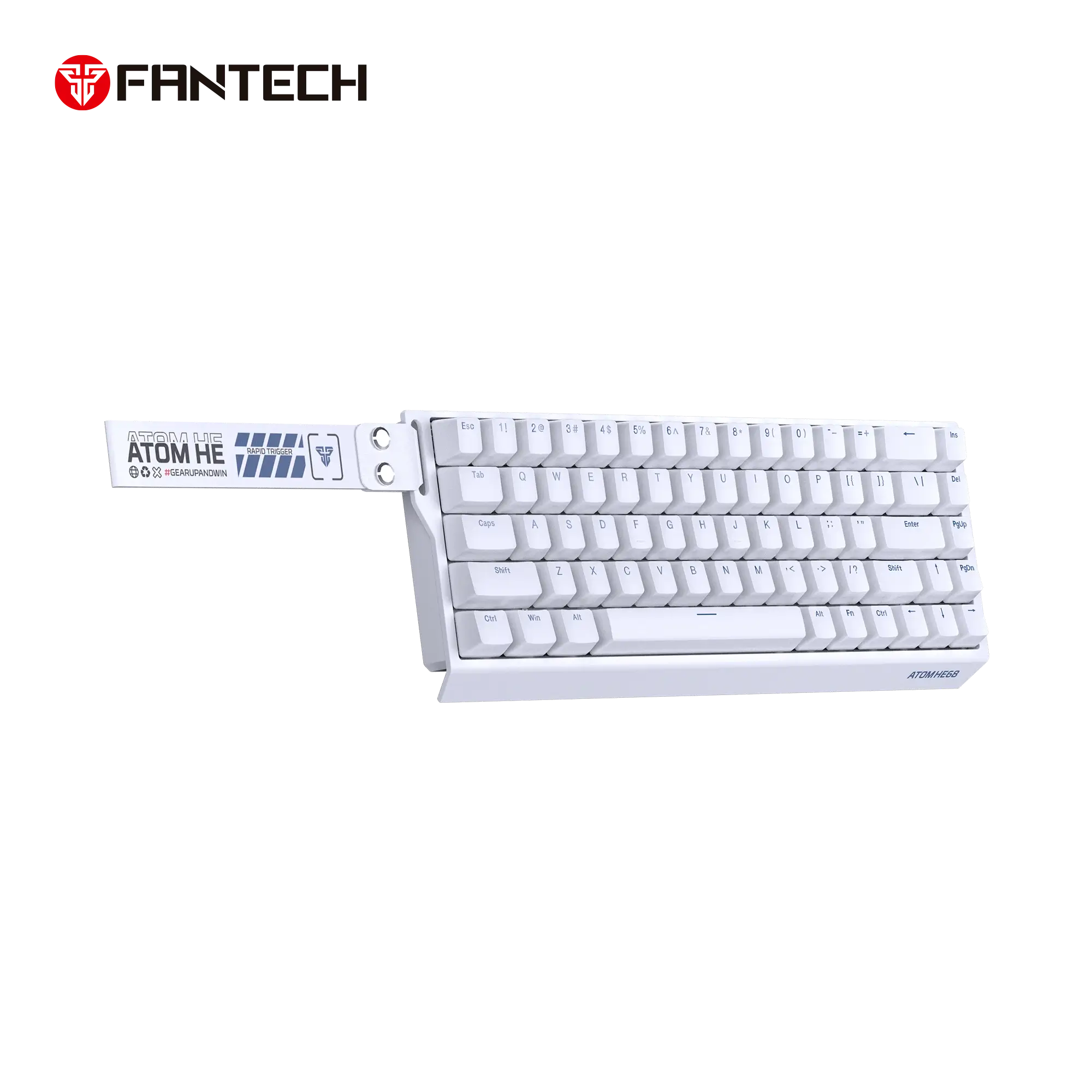 FANTECH MK811 ATOM HE68 MAGNATIC EMERALD WHITE GAMING KEYBOARD
