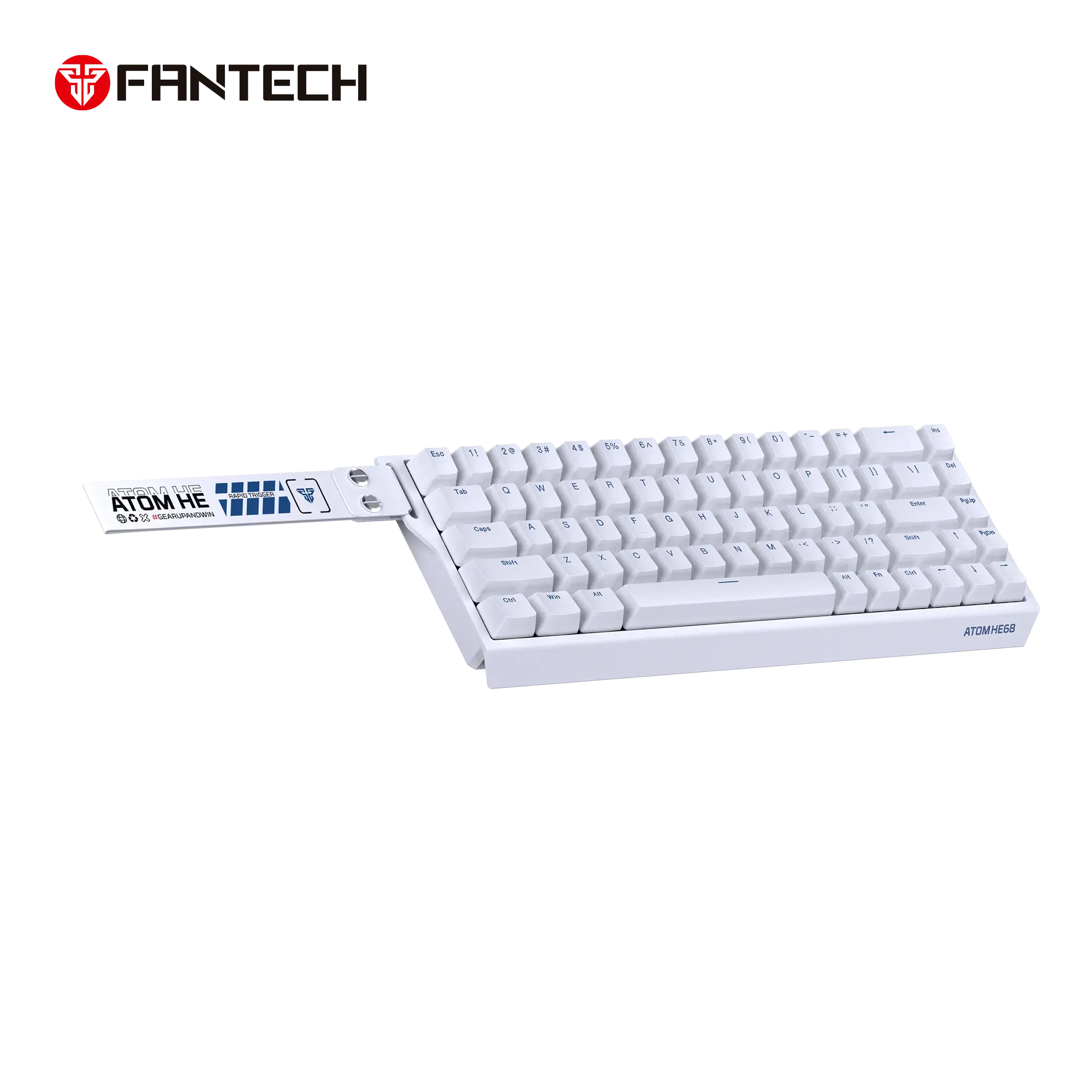 FANTECH MK811 ATOM HE68 MAGNATIC EMERALD WHITE GAMING KEYBOARD