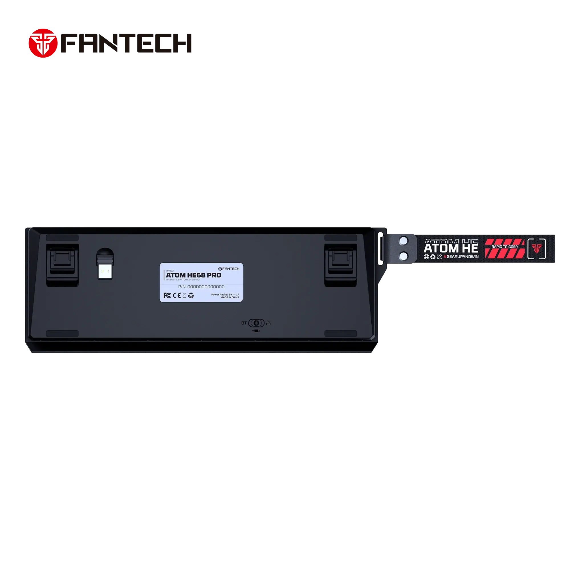 FANTECH ATOM HE MK922 MORI MAGNATIC EMERALD Wireless GAMING KEYBOARD