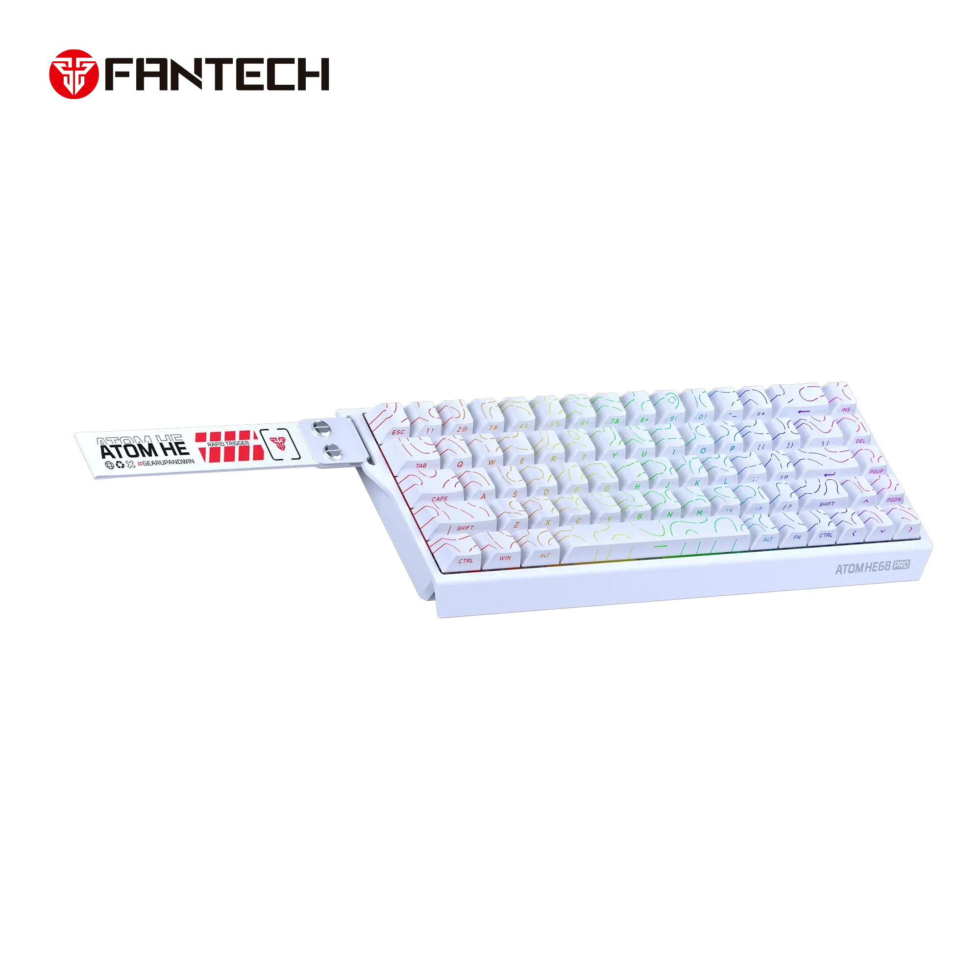 FANTECH ATOM HE MK922 TOPO MAGNATIC EMERALD WIRELESS GAMING KEYBOARD