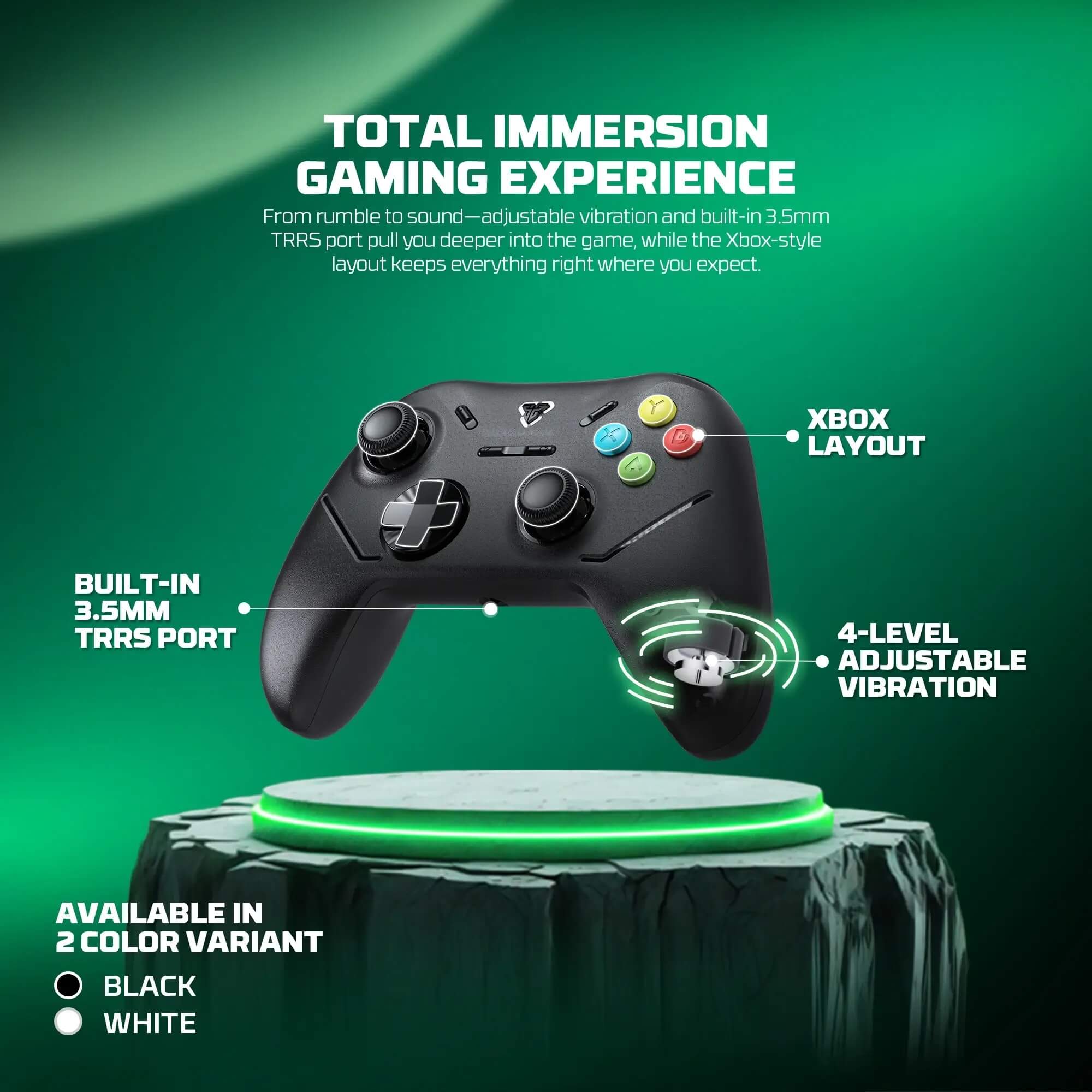 FANTECH WGP13X SHOOTER III X Wireless Gaming Controller Black