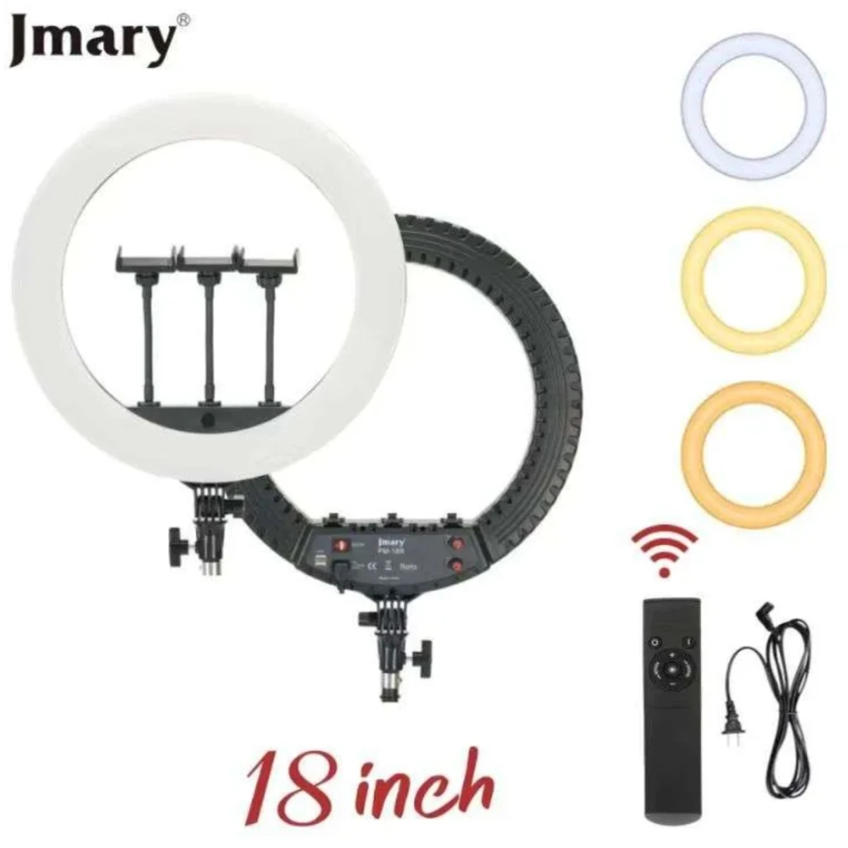 Jmary FM-18R Ring Light 18Inch With Remote
