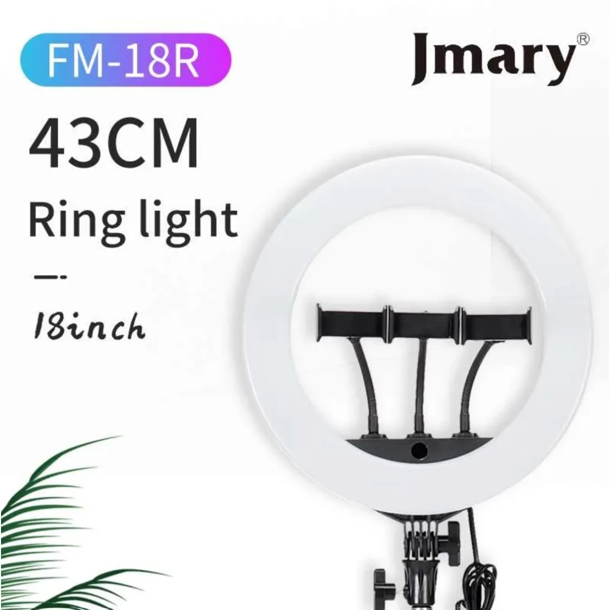 Jmary FM-18R Ring Light 18Inch With Remote