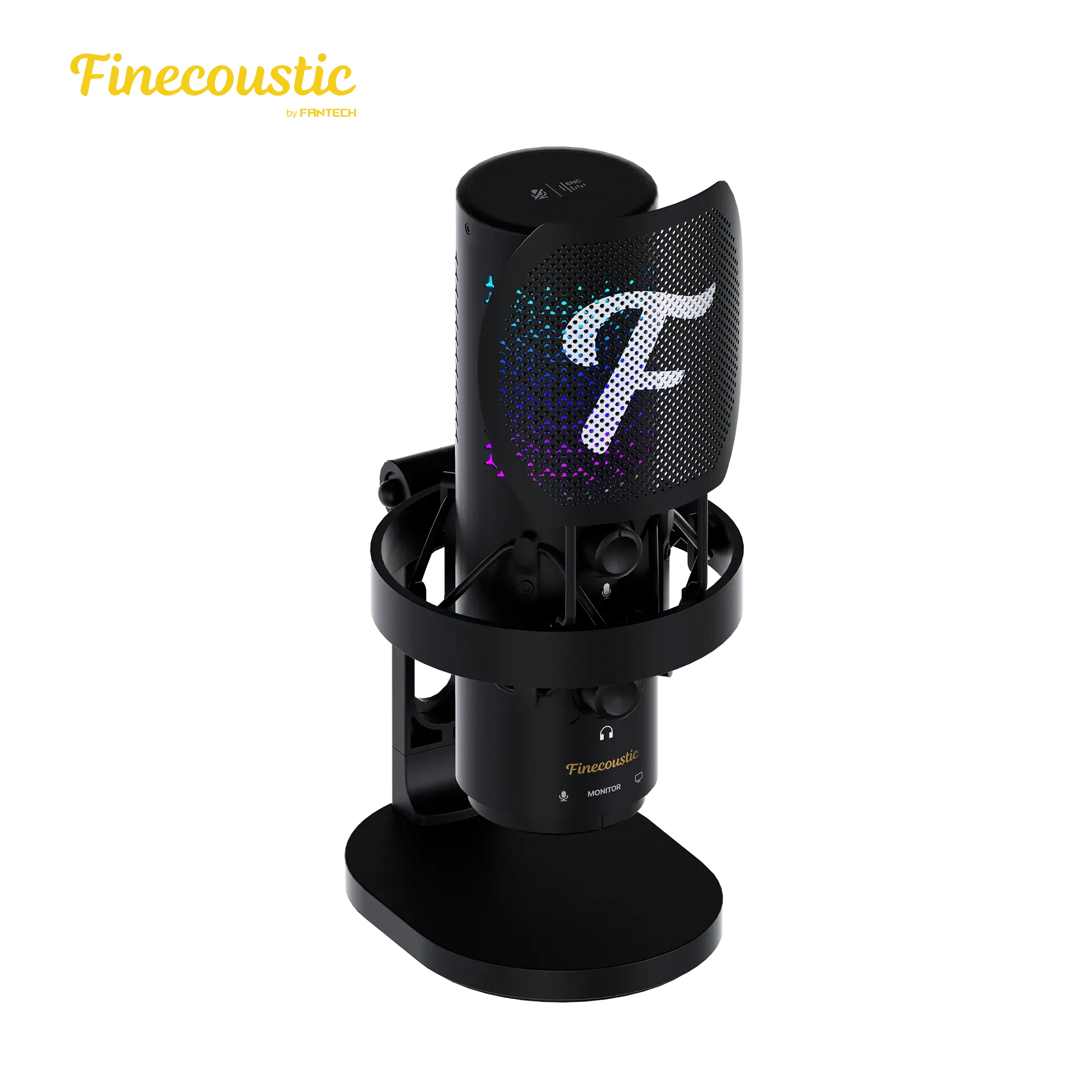 FANTECH FINECOUSTIC BLACK RESONO DUAL MODE CONDENSER MICROPHONE