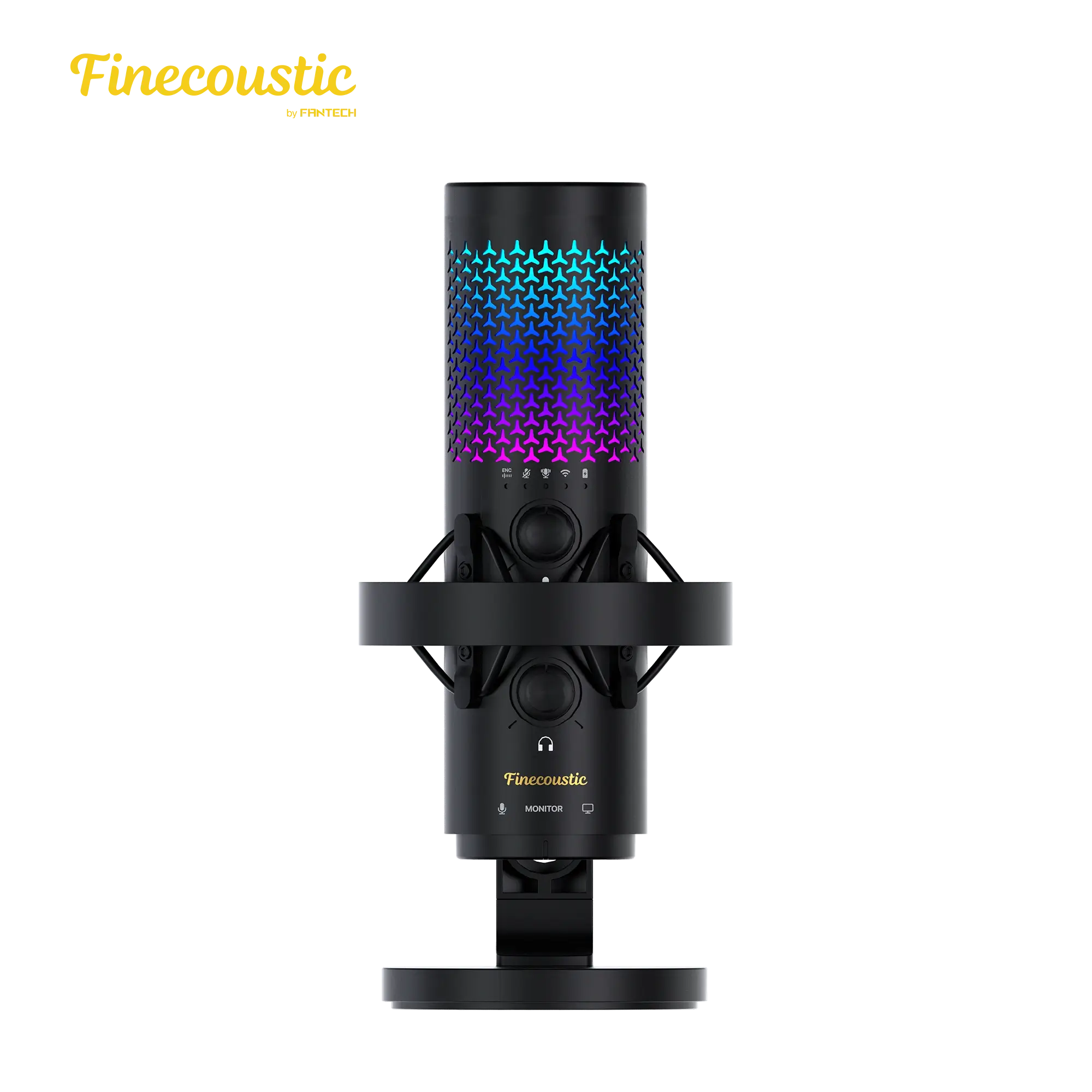 FANTECH FINECOUSTIC BLACK RESONO DUAL MODE CONDENSER MICROPHONE