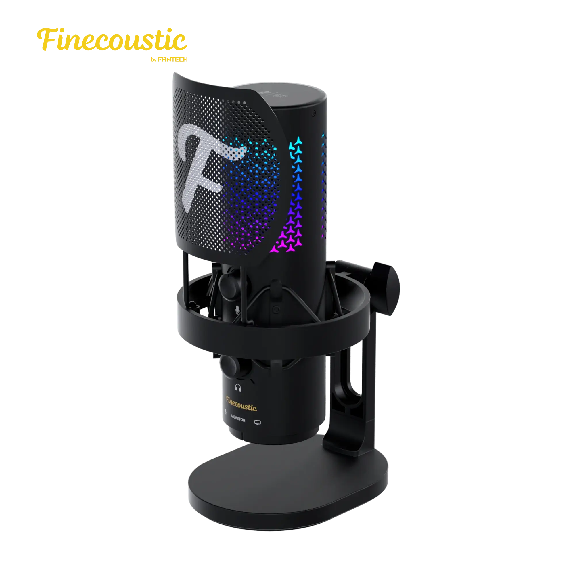 FANTECH FINECOUSTIC BLACK RESONO DUAL MODE CONDENSER MICROPHONE