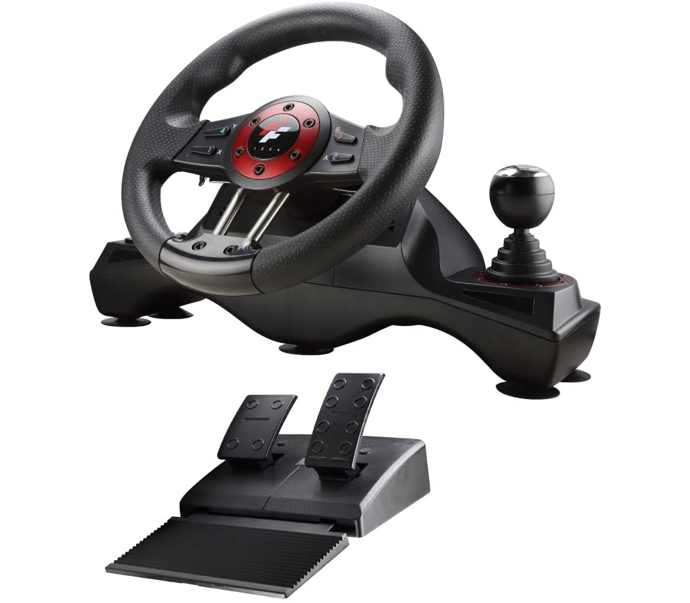 FlashFire WH-2304V 5-in-1 Racing Wheel For PC,PS3,PS4,XBox,Switch