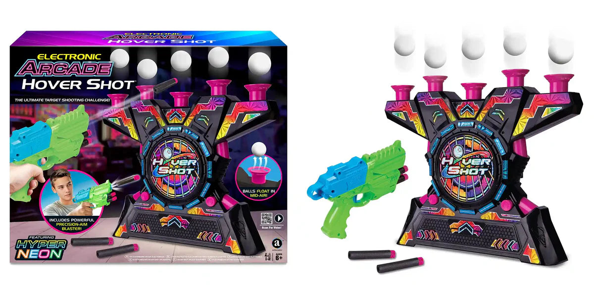 AMBASSADOR ELECTRONIC ARCADEHOVER SHOT HYPER NEON SERIES