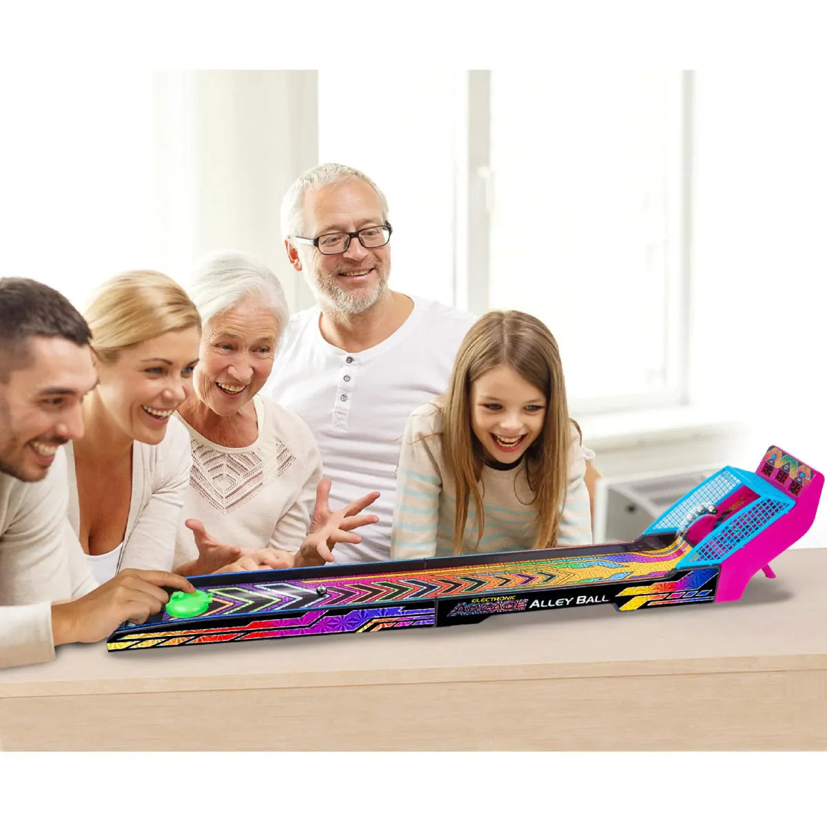 AMBASSADOR ELECTRONIC ARCADE ALLEY BALL HYPER NEON SERIES