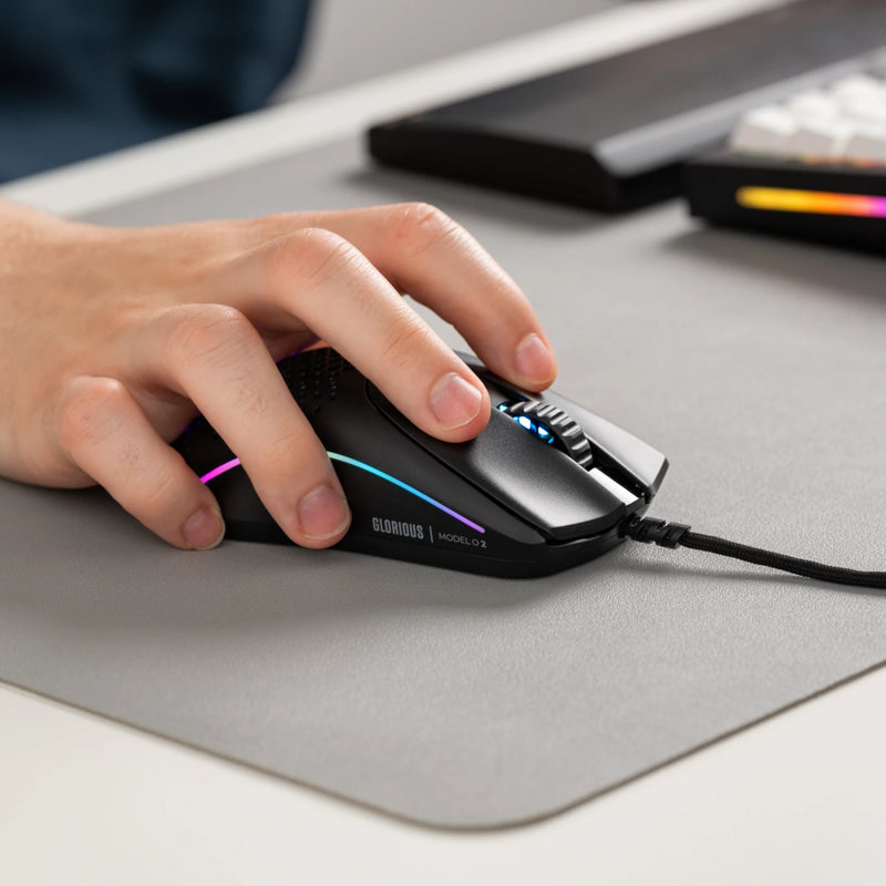Glorious Model O 2 Lightweight Wired Optical Gaming Mouse - Matte Black