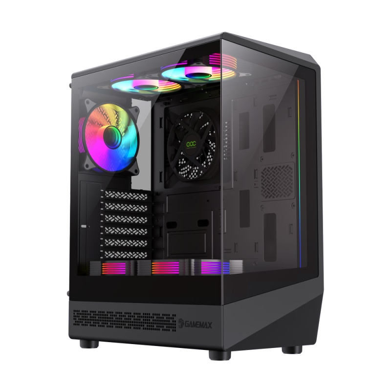 GameMax Vista COC AB - 5x120 mm A-RGB Fans MB Plate COC Fan