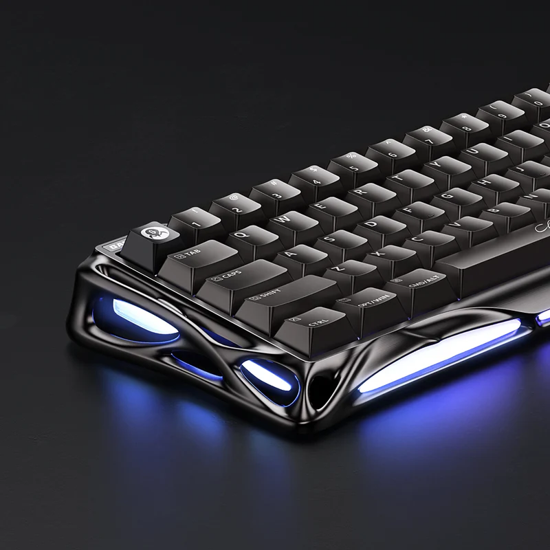 GRAVASTAR V60 PRO 60% HALL EFFECT MAGNETIC SWITCH - BLACK