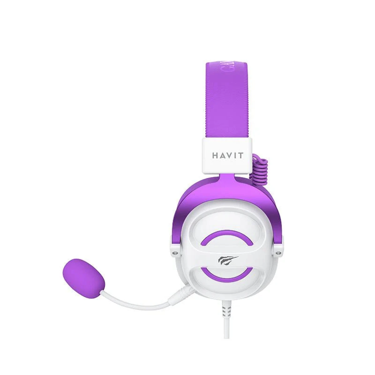 HAVIT H2002E Gaming Headset with 3.5mm Jack - White/Purple