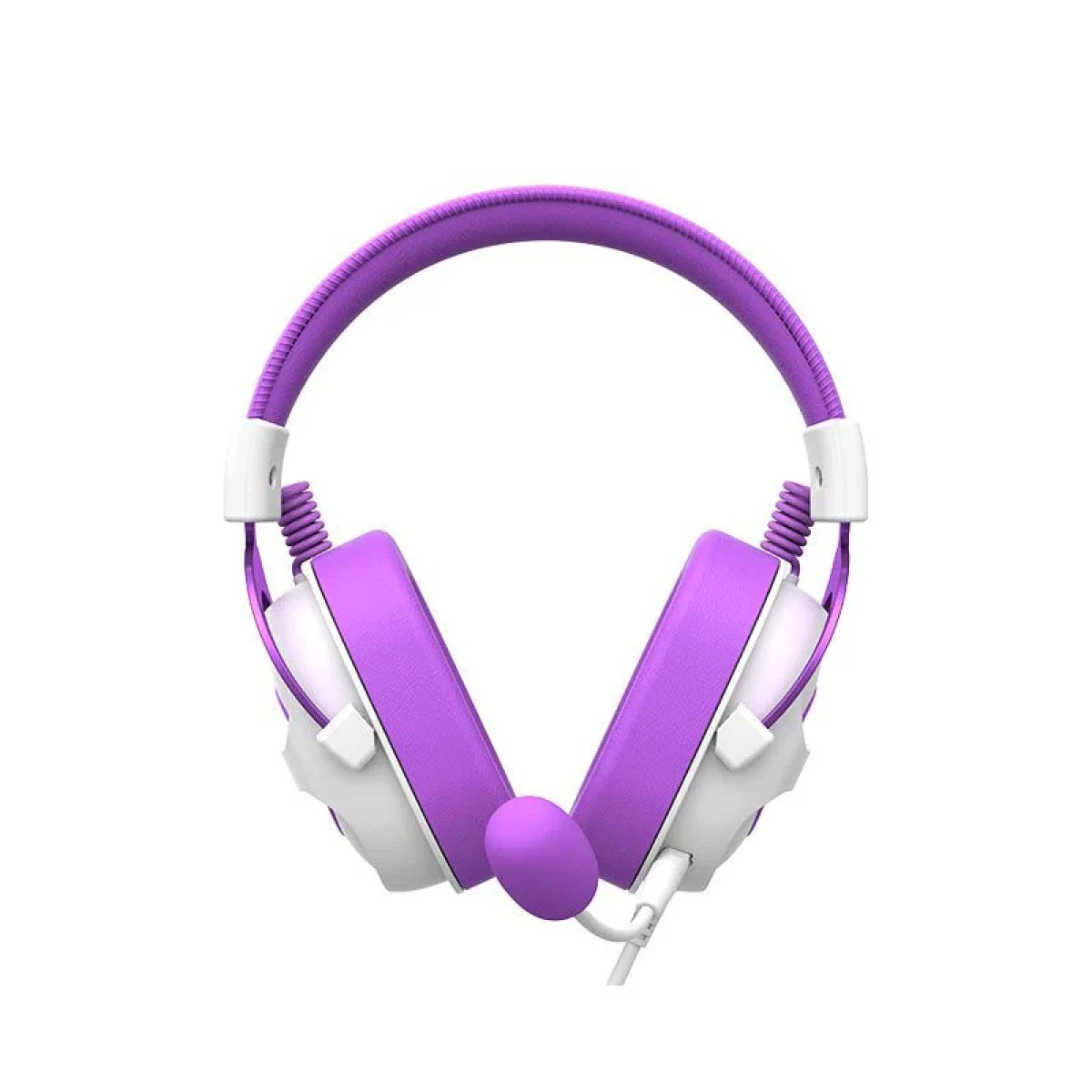 HAVIT H2002E Gaming Headset with 3.5mm Jack - White/Purple