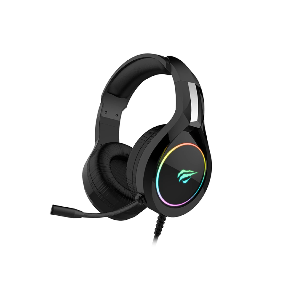 HAVIT H2232D RGB Gaming Headset with 3.5mm Jack - Black