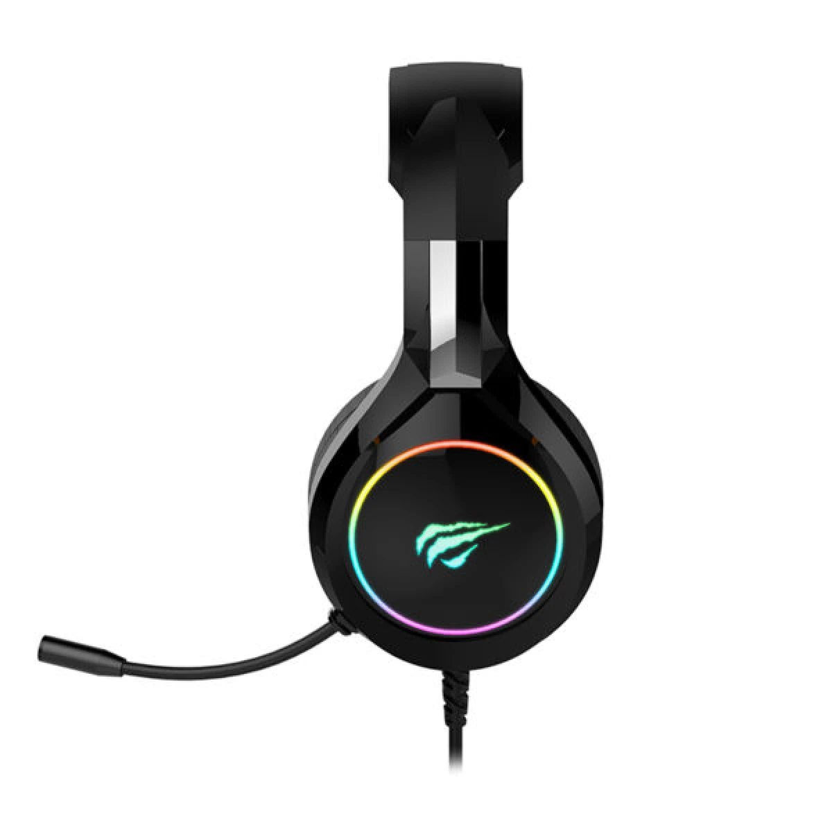 HAVIT H2232D RGB Gaming Headset with 3.5mm Jack - Black