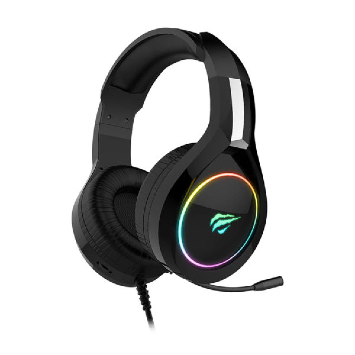 HAVIT H2232D RGB Gaming Headset with 3.5mm Jack - Black