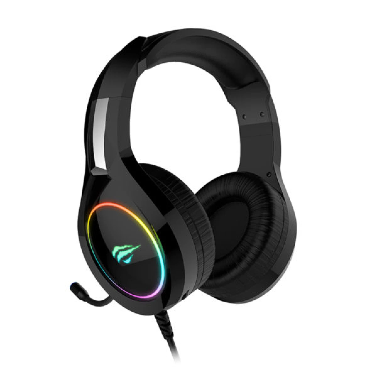HAVIT H2232D RGB Gaming Headset with 3.5mm Jack - Black