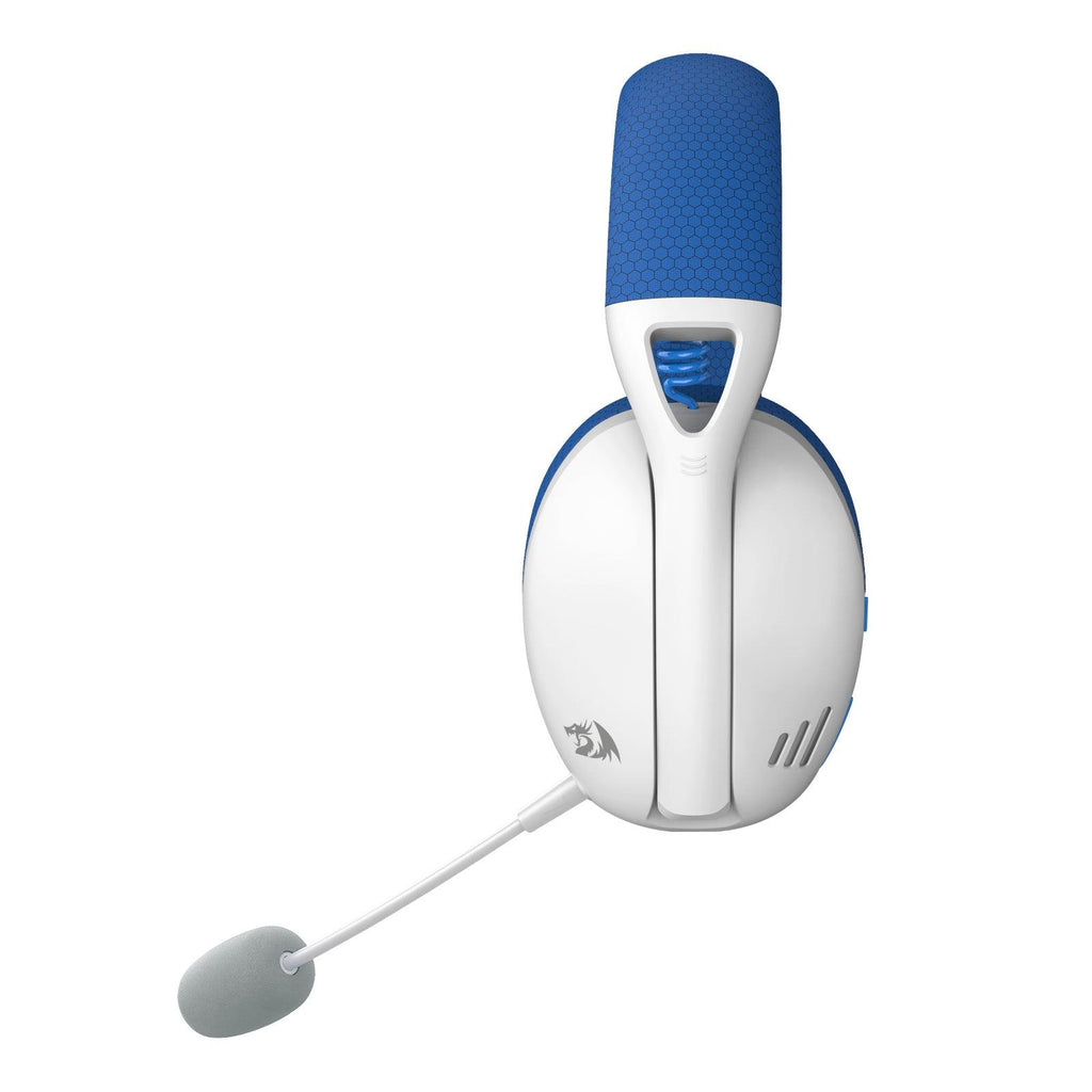 Redragon IRE Pro Ultra Light BT/Wireless Gaming Headset - White/Blue