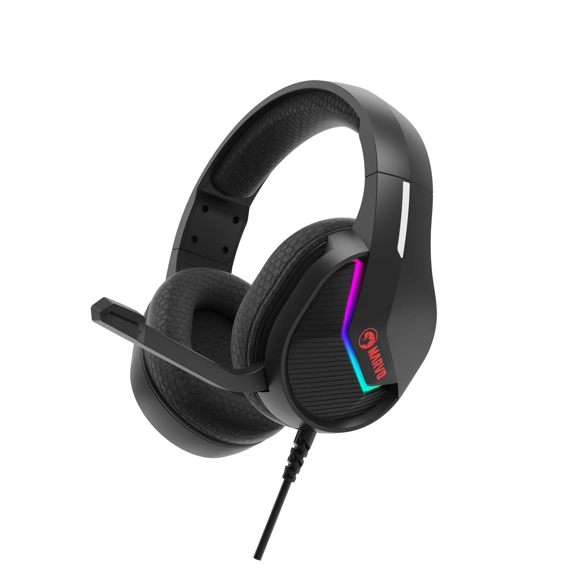 Marvo Tactic 40 Wired Gaming Headset - Black