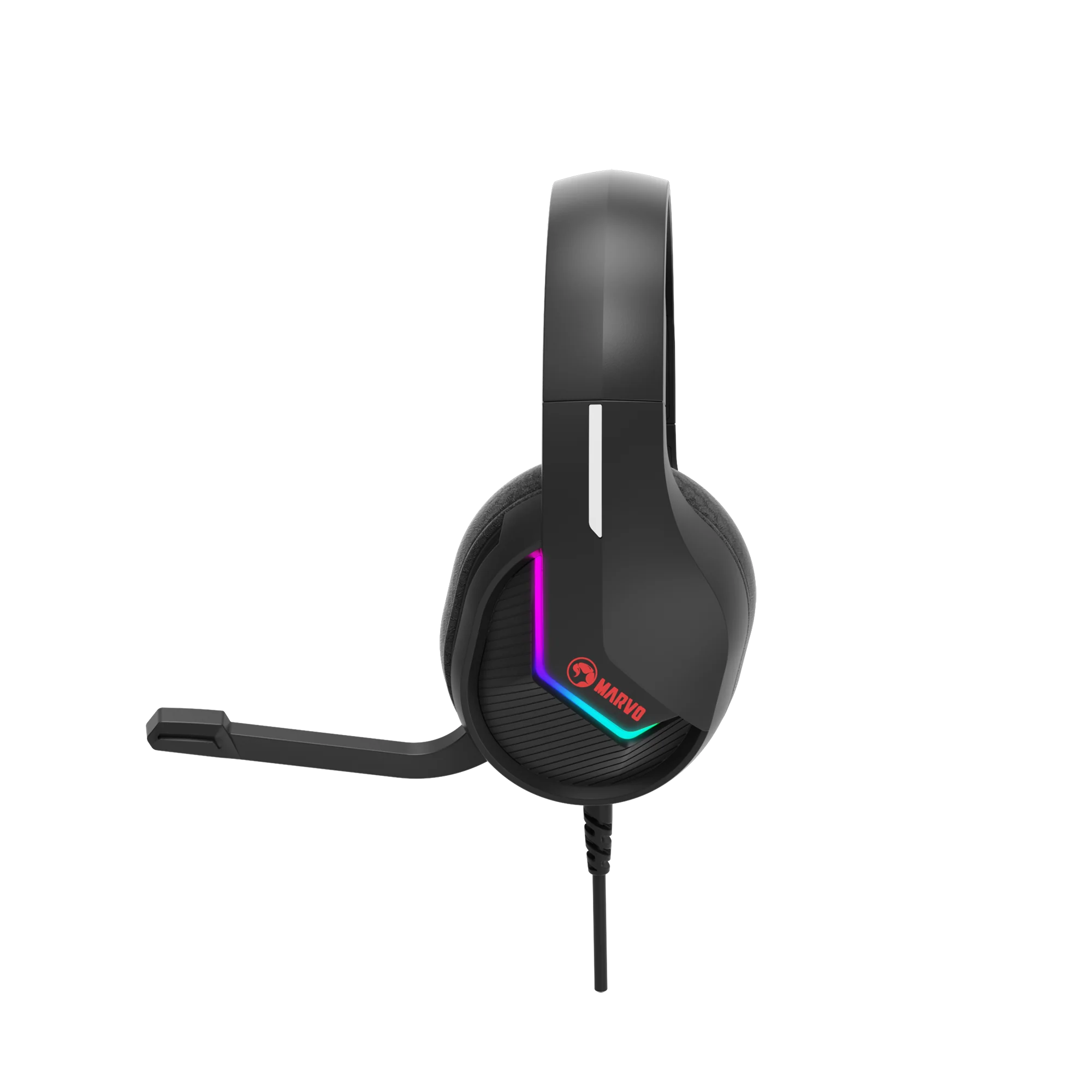 Marvo Tactic 40 Wired Gaming Headset - Black