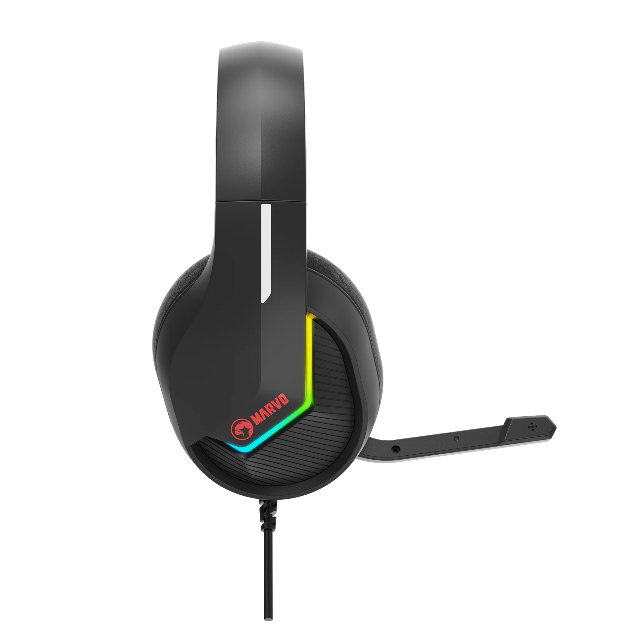 Marvo Tactic 40 Wired Gaming Headset - Black