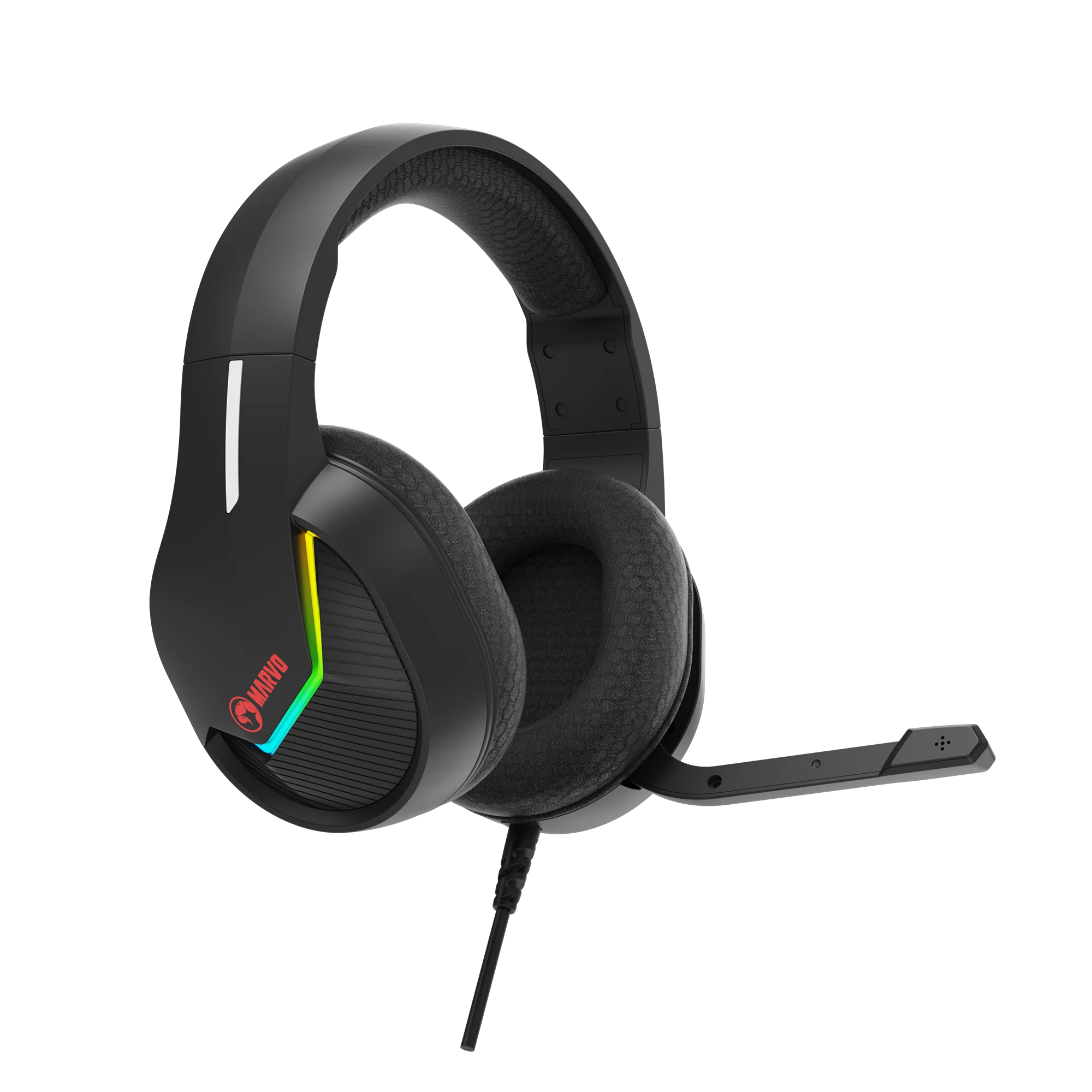 Marvo Tactic 40 Wired Gaming Headset - Black