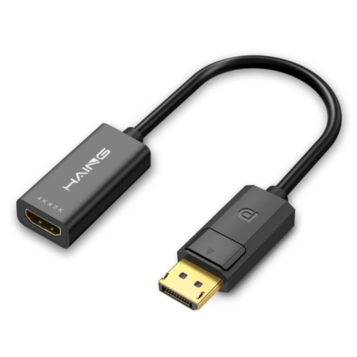 HAING HI-2047-DHA Display Port To HDMI Adapter