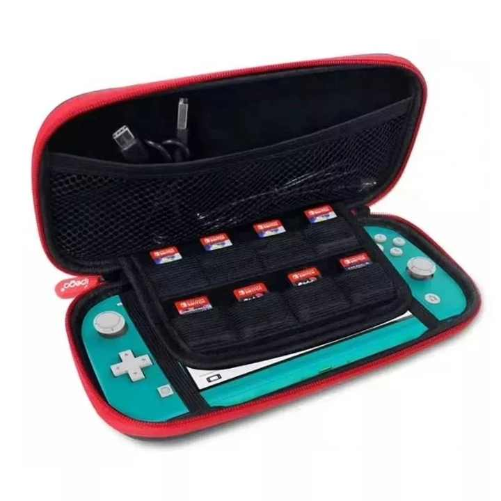 iPega 9 in 1 Accessories Kit For Nintendo Switch Carrying Bag Cover Protector For NS Lite Storage Case Set