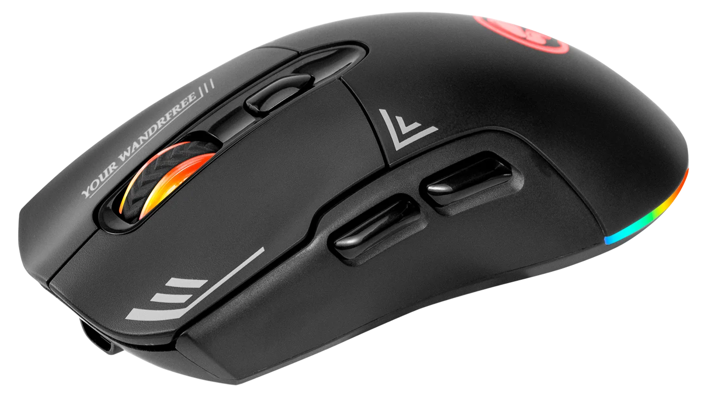 Marvo Duke 20 Dual-Mode Wired Gaming Mouse Black