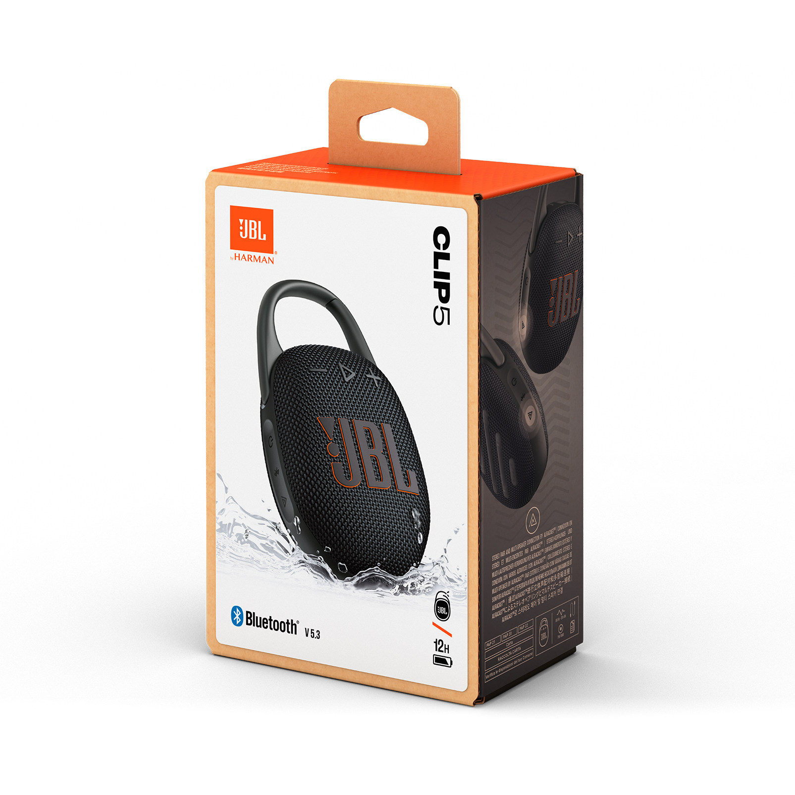 JBL CLIP 5 Portable Bluetooth Speaker - MultiColor
