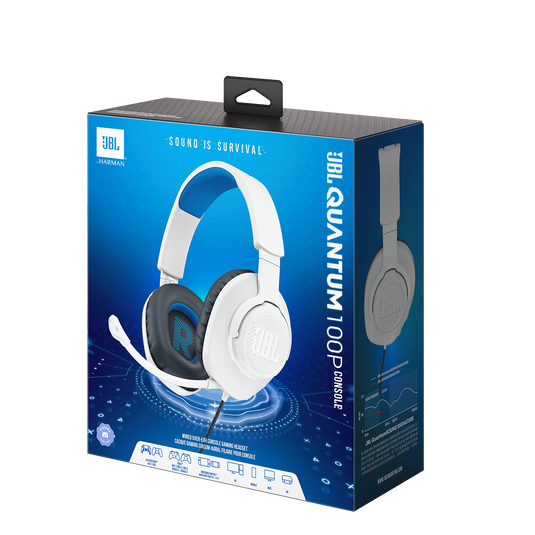 JBL Quantum 100X Wired Gaming Headset - MultiColor