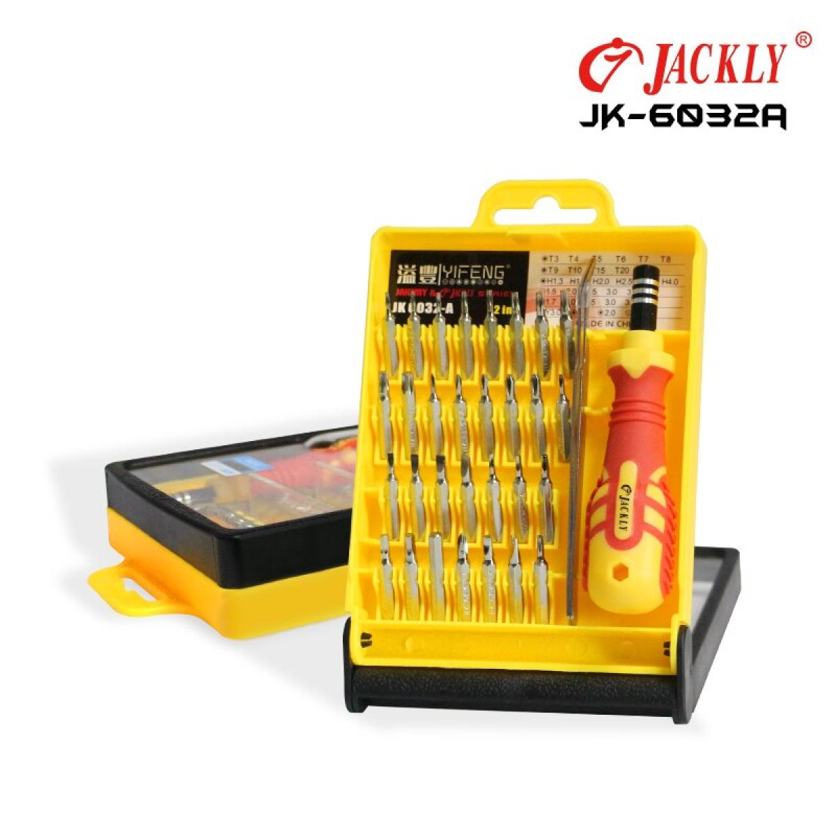 JAKEMY JK-6032-A Screwdriver 32 in 1 Professional Hardware Tools JAKEMY JK-6032-A Screwdriver 32 in 1 Professional Hardware Tools