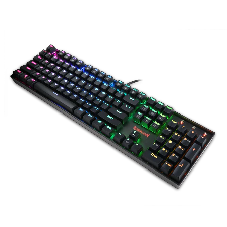 Redragon K551RGB-1 MITRA Wired Mechanical Gaming Keyboard (BL-SW) - Black