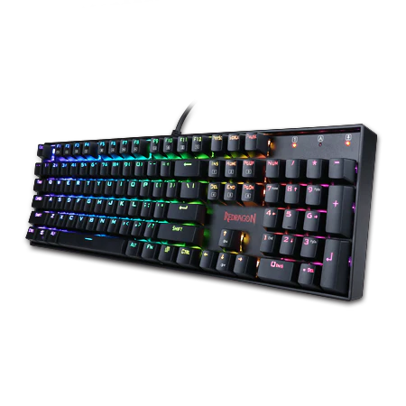 Redragon K551RGB-1 MITRA Wired Mechanical Gaming Keyboard (BL-SW) - Black