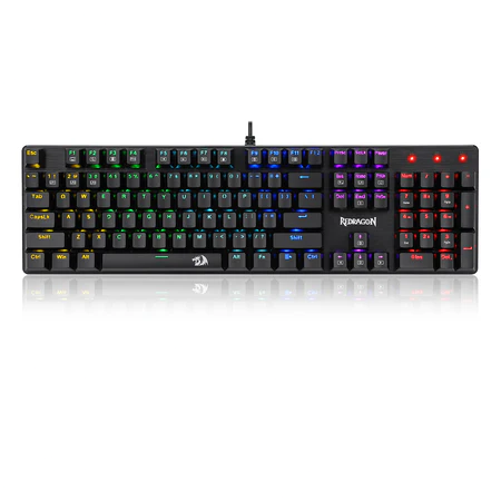 Redragon K671 SINDRI Wired Mechanical Gaming Keyboard RGB Backlit 104 Keys Programmable Keyboard (R-SW)- Black