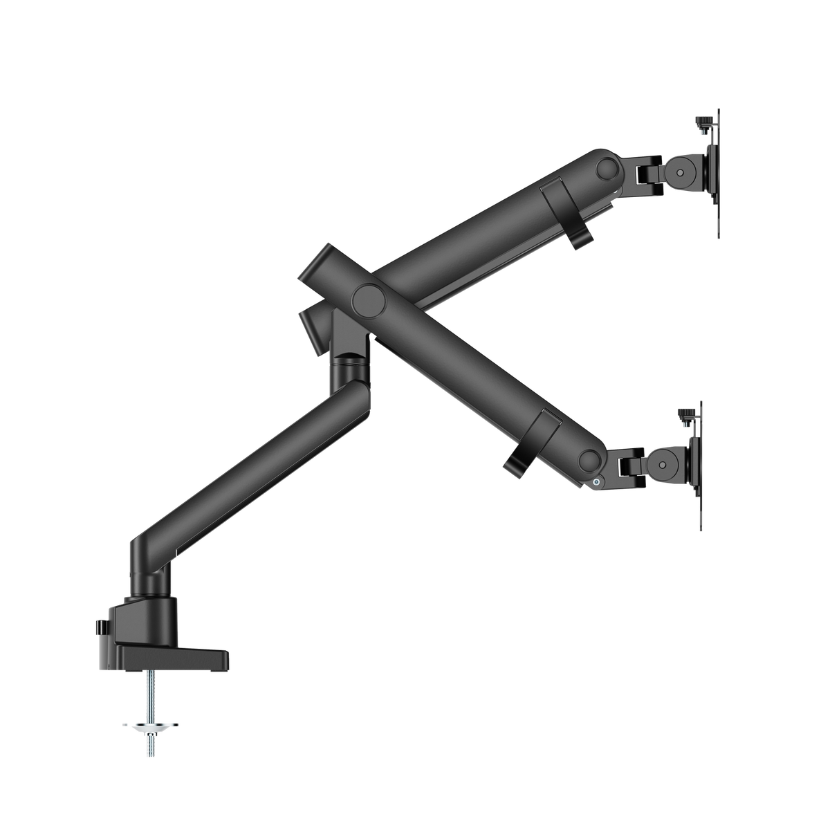 Twisted Minds Dual Screen Slim Heavy-Duty Mechanical Spring Monitor Arm