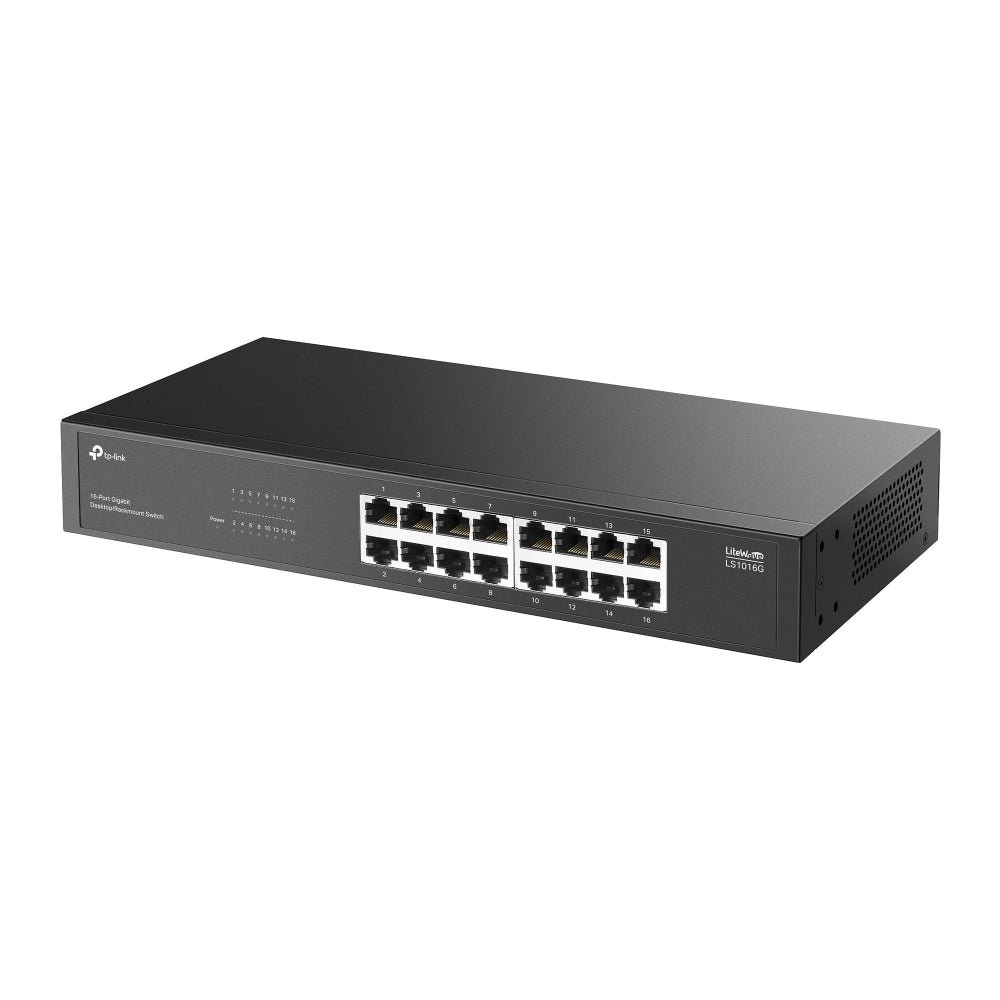 TP-LINK LS1016G 16-Port Gigabit Desktop/Rackmount Switch