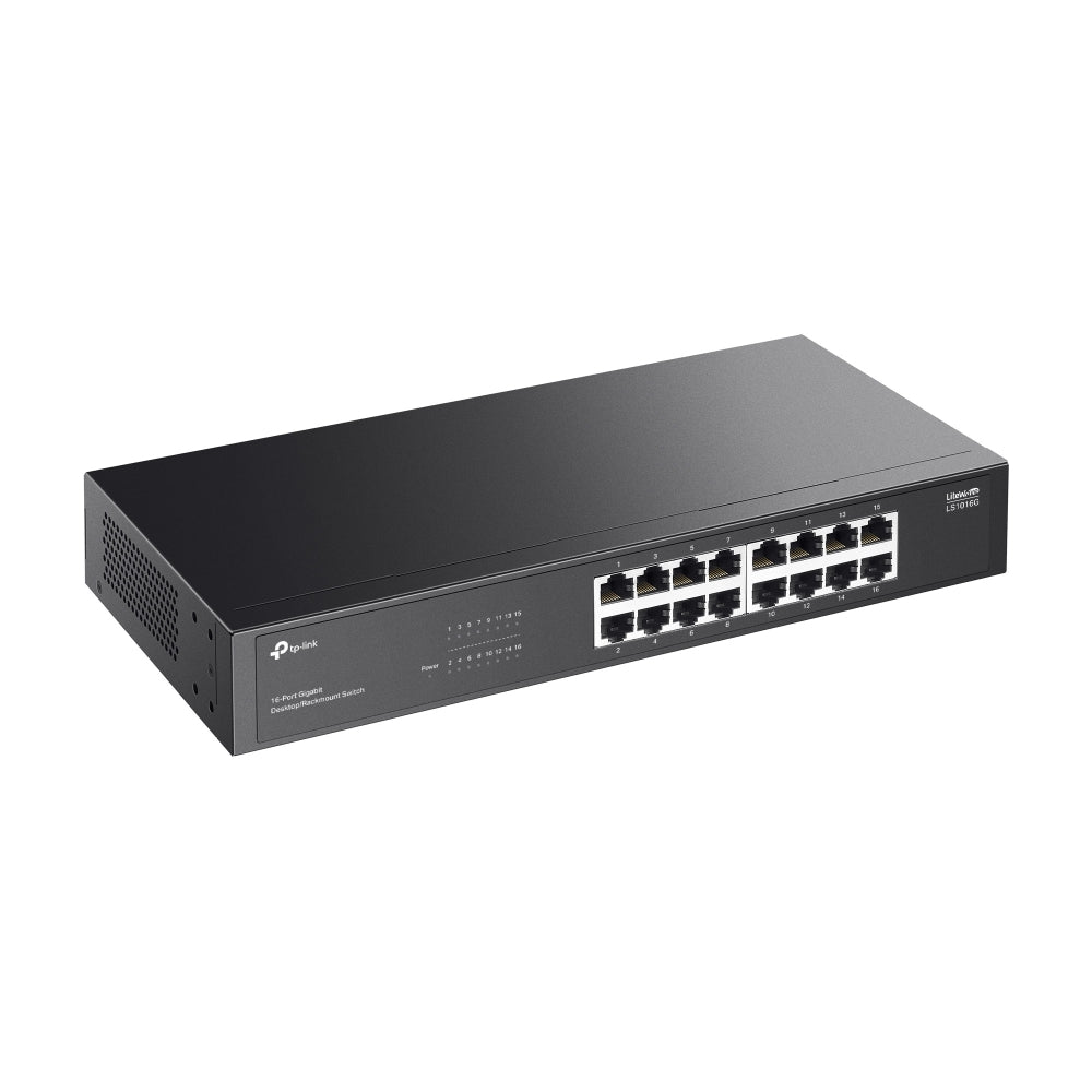 TP-LINK LS1016G 16-Port Gigabit Desktop/Rackmount Switch