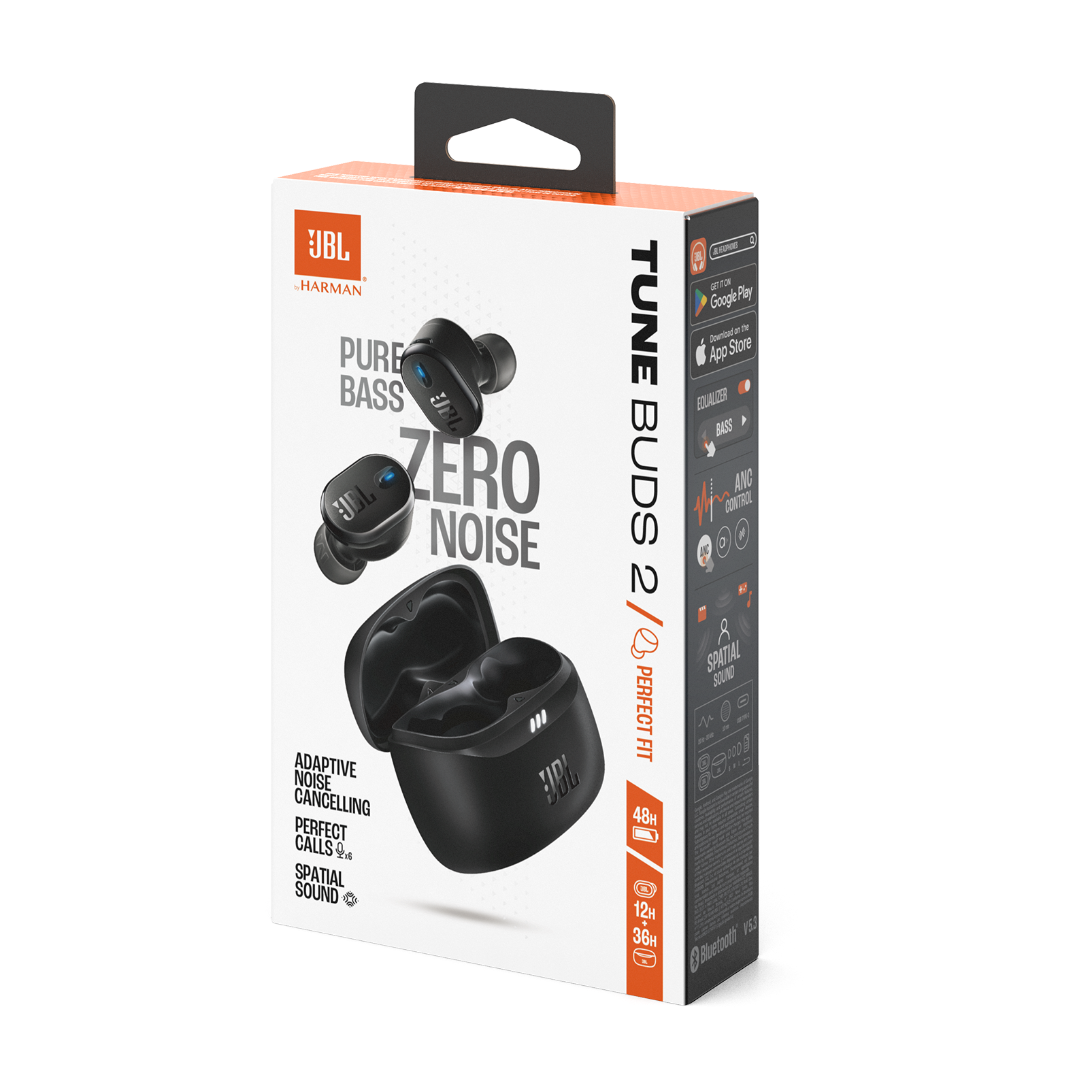 JBL BUDS 2 TWS - Black / White