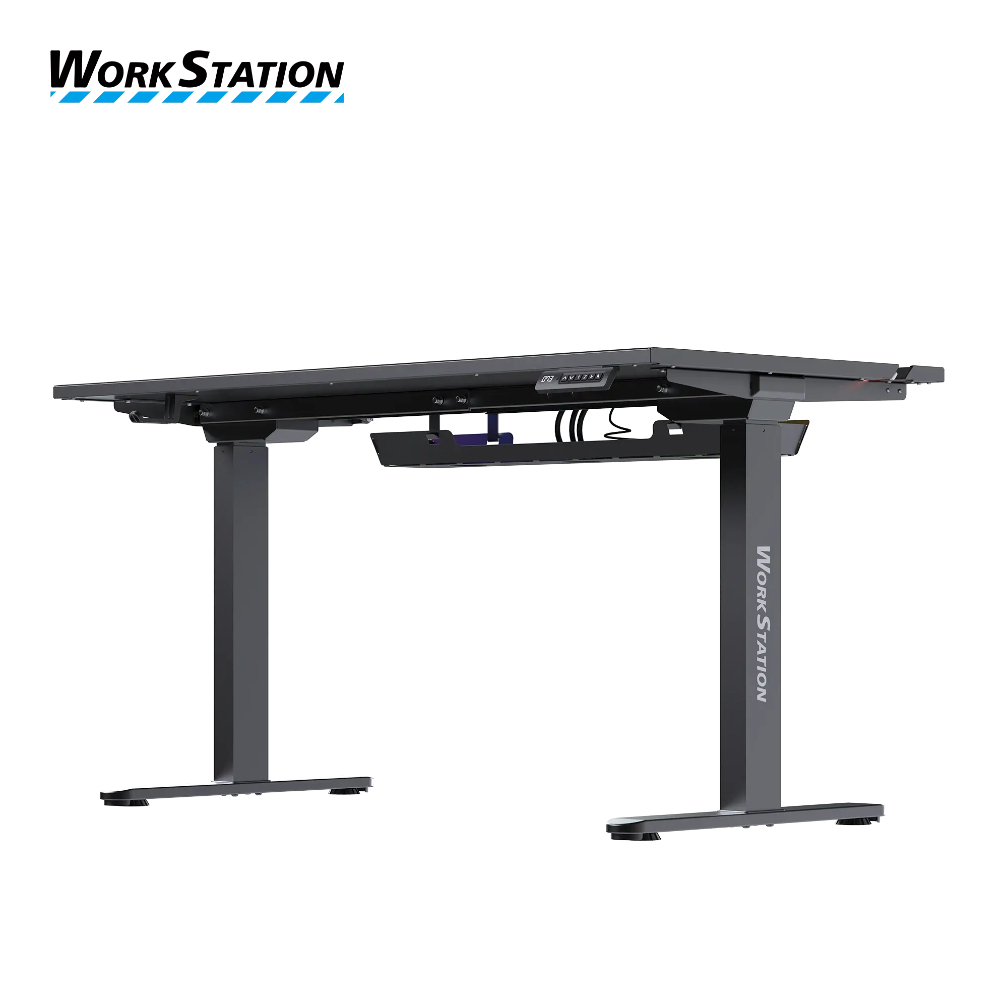 FANTECH DW114 DUBLIN Workstation Dual Motor Adjustable Rising Magnetic Desk - Black