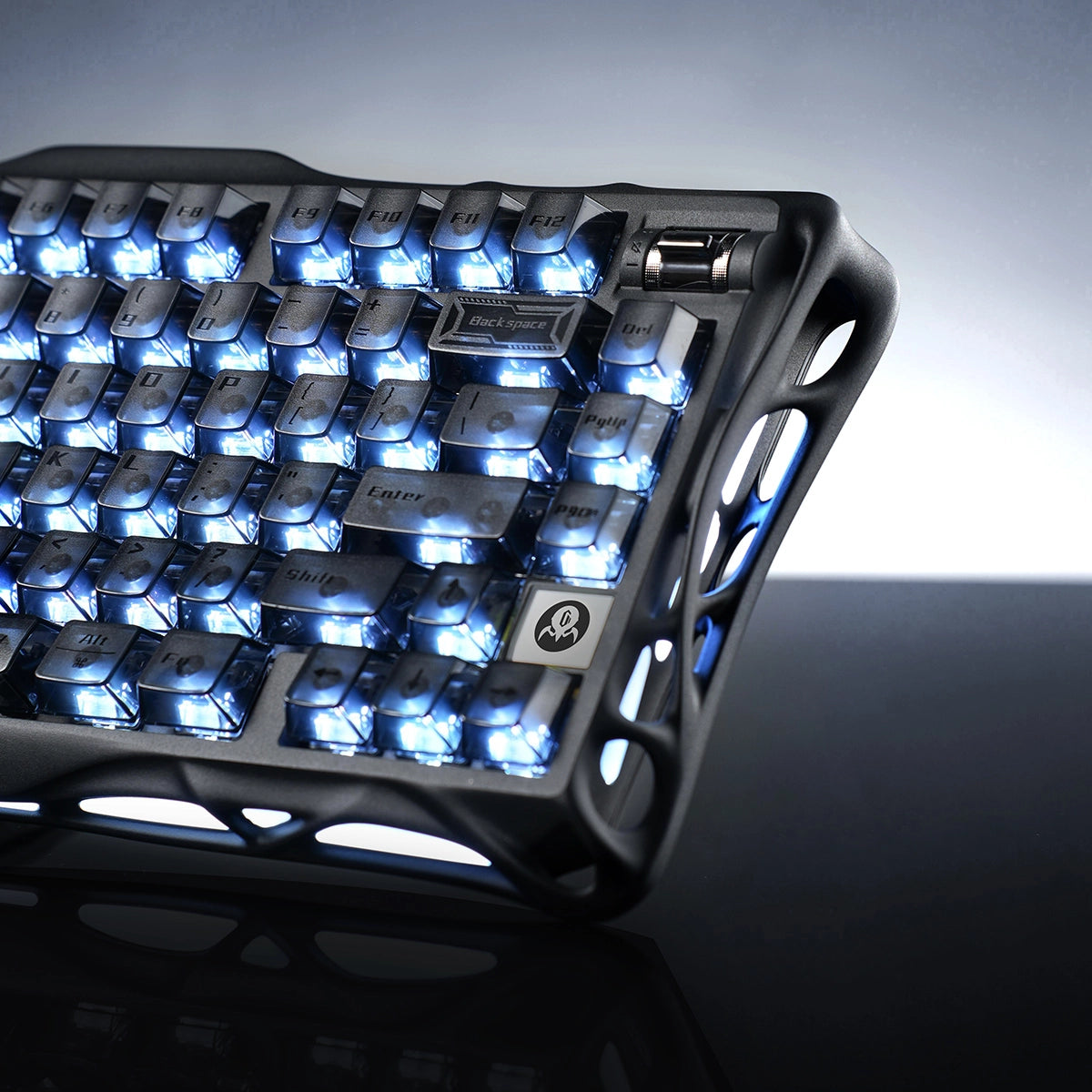GRAVASTAR K1 75% WIRELESS MECHANICAL GAMING KEYBOARD - Stealth Black