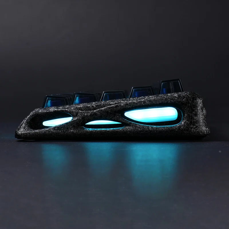GravaStar Mercury V60 Pro 60% Hall Effect Magnetic Switch Gaming Keyboard - Cyber Frost Black