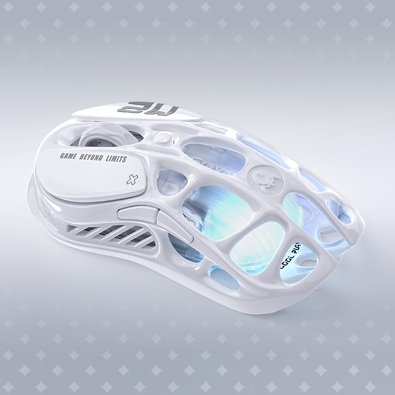 GRAVASTAR MERCURY M2 WIRELESS GAMING MOUSE - Opaline White