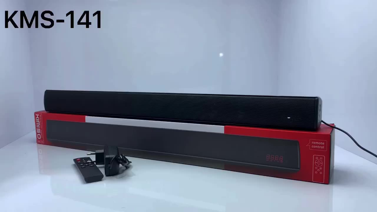 KIMISO KMS-141 Mini Sound Bar Speakers KIMISO KMS-141 Mini Sound Bar Speakers