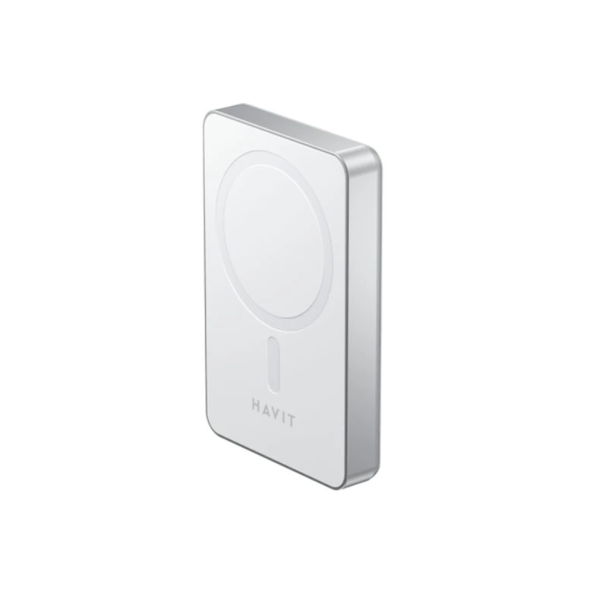 HAVIT PB5216 5000mAh Magnetic Wireless Power Bank – White