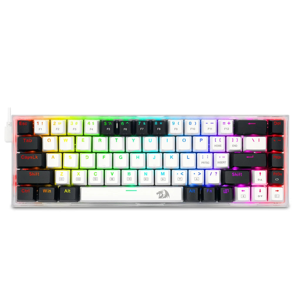 Redragon TS68-B Wired RGB Gaming Keyboard